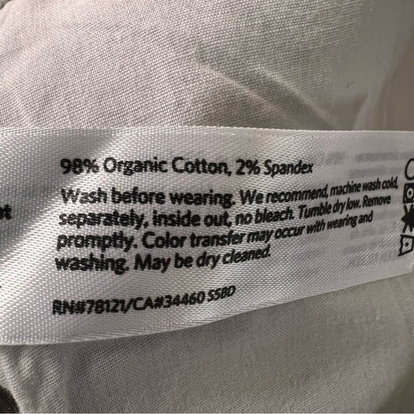 Eileen Fisher Vintage Boyfriend Jeans Organic Cotton Size 10 NWT - Picture 11 of 11